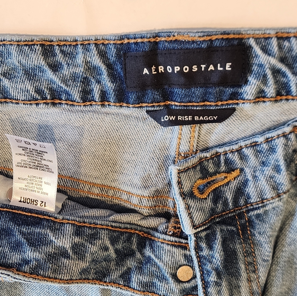 Women's Aeropostale Low Rise Baggy Jeans - Picture 8 of 8